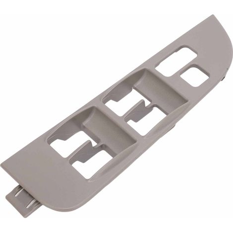 Cache de commande de lève-vitre électrique principal 74232‑02060‑C0, côté conducteur, gris (1/5)