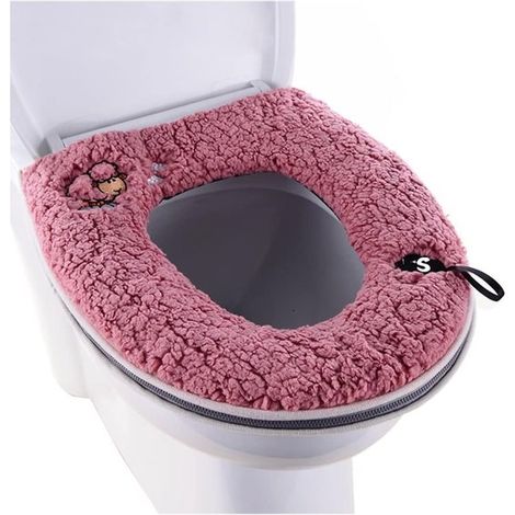 Funda para asiento de inodoro,Funda para tapa de inodoro,Funda para asiento de inodoro gruesa,Almohadillas para funda,Fundas para sillas (1/5)