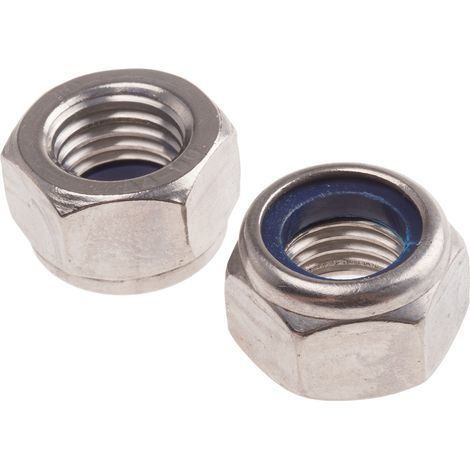 Ecrou frein RS PRO M16 Insert nylon ( Prix pour Sachet de 50 )