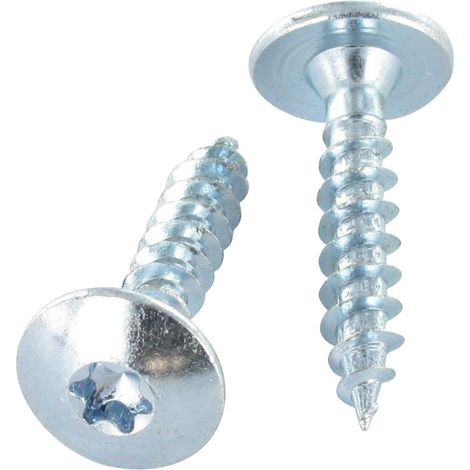 Vis Penture 4.5X50 Filetage total TORX T20 Acier zingué LAQ RAL1015 ivoire clair-10 pièces