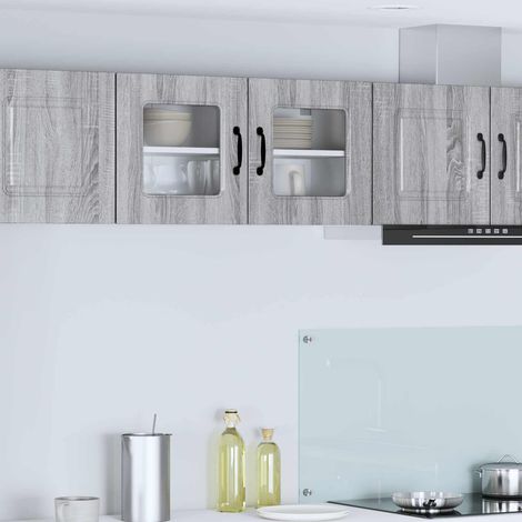 Küchenschrank mit Speicher Kalmar Graues Sonoma 80 x 31 x 40 cm