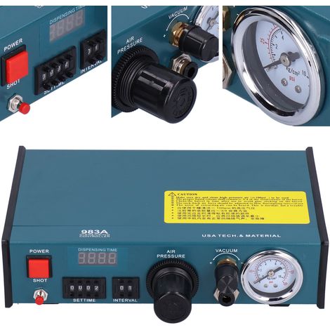 SPZDJ983A Distributeur numérique de précision à affichage numérique, 220 V CA, norme européenne (1/5)