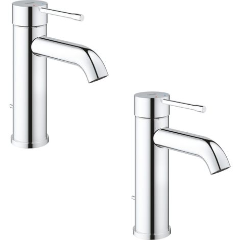 Juego de 2 mezcladores de lavabo GROHE Essence New S (1/5)