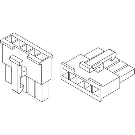 Conexcon 6739-2032 Mini 4,2 mm Steckdose – 3 Wege