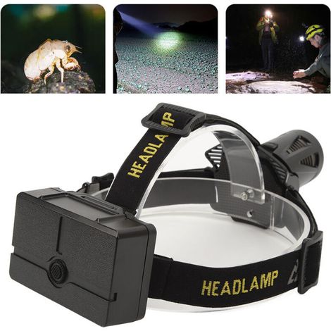 Lampe frontale lampe frontale USB rechargeable LED lampe frontale pour la randonnée quotidienne, le camping, l'entretien, la course de nuit, la pêche de nuit, l'exploration d'urgence,