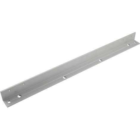 Revestimiento de dintel con guía G-EMF plateado DORMAKABA (1/4)