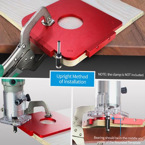 Fräsermodelle für die Holzbearbeitung, Fräsermodelle für abgerundete Ecken, Fräsermodelle aus Aluminiumlegierung für Schreiner (1/5)