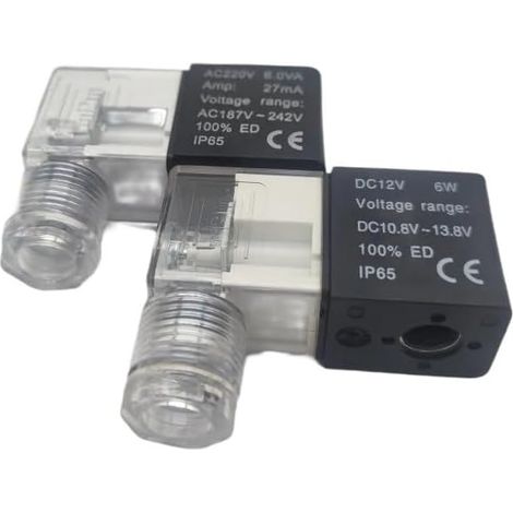 Bobine d'électrovanne pneumatique, pièce électrique 4V210 3V210 (1/5)