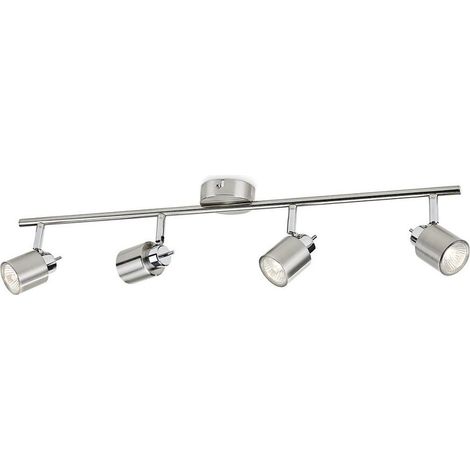 Philips Deckenleuchte verstellbar Chrome 4 Spots zeitgemäßes Design (1/3)