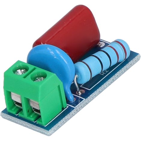 Module circuit d'absorption RC anti-parasitage bornier à sertir pour relais charges inductives 5-400V DC AC 1000W (1/5)