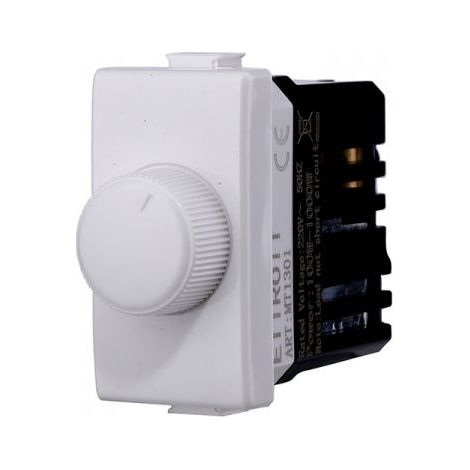 Interruttore Dimmer Regolatore Variluce 100-1000w ON/IFF Compatibile con Vimar Plana