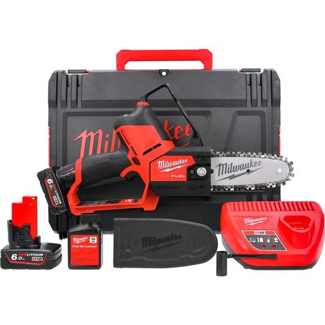 Milwaukee M12FHS-602X M12 FUEL Hatchet Pruning Saw (2x 6Ah Batts) (1/5)