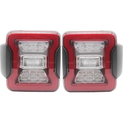 Rückfahrscheinwerfer/Tagfahrlicht für Jeep Wrangler JK 2007-2017, europäische Version (1/5)