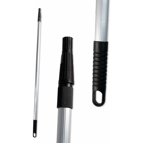 TRADE SHOP - Asta Estensibile Telescopica Allungabile Per Scopa Rullo Della Pittura Max 196cm - (1/2)