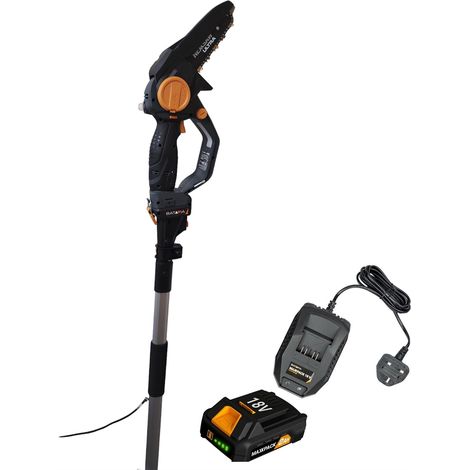 Batavia NEXXSAW 7"" 18V One Hand Cordless Chainsaw Pruner 1.75m Polesaw 1x 2.0Ah (1/5)