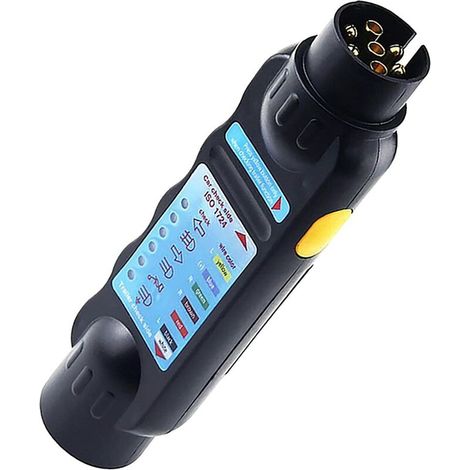 12V 7 broches testeur de Circuit de lumière de remorque 7 broches testeur de lumière de remorque outils de Test de Diagnostic de Yacht de voiture