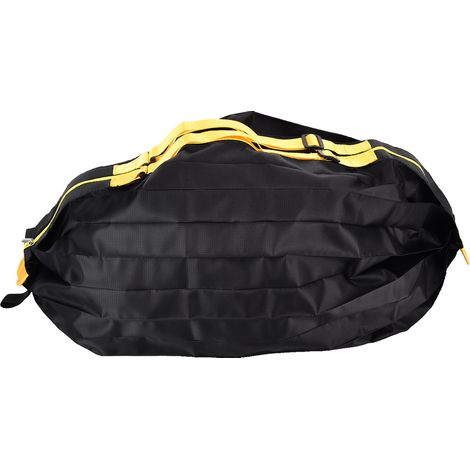 Sac Shopping Réutilisable en Toile Oxford Pliable, Grande Capacité, Imperméable, Noir Pur