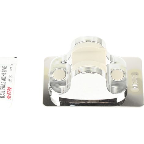 Support de pommeau de douche en acier inoxydable 304, porte-pommeau réglable en hauteur et angle, argenté (1/5)