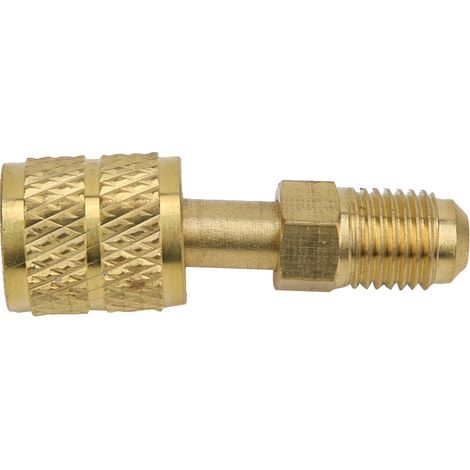 Ortviai Raccord en laiton pour climatisation R410 – 1/4" mâle vers 5/16" femelle, qualité supérieure (1/3)