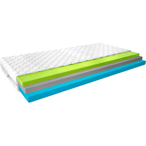 Matelas 13cm en mousse thermoélastique Vermeil - Confort érgonomique-120x200