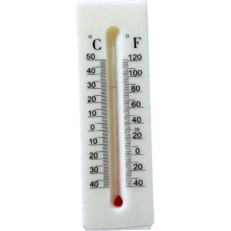 Thermomètre de jardin créatif, thermomètre décoratif à clé cachée pour la maison et l'extérieur, indicateur d'humidité et de sécheresse, à fixer au mur en plastique (1/5)