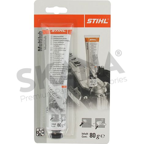 Tubo di grasso originale Stihl Multilub 80 g. Origine 0781-120-1109, 07811201109. (0781-120-1109, 0781 120 1109)