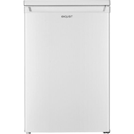 Réfrigérateur Compact 127L avec Tiroir à Légumes et Étagères Réglables - Énergétique E - Exquisit (1/3)