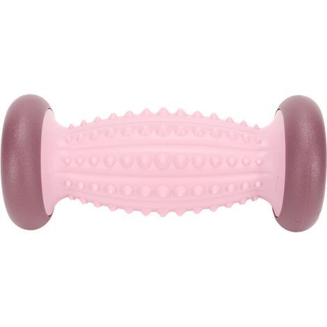 Rouleau de massage profond pour pieds, poignets et cou - Ergonomique en ABS - Couleurs rose et violet disponibles (1/5)