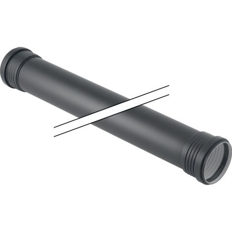Geberit 390614141 Silent-PP tuyau à deux douilles (1/5)