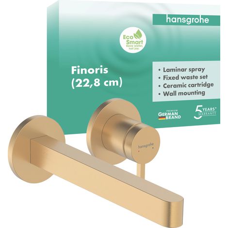 hansgrohe Finoris mezclador monomando de lavabo empotrado para (1/4)