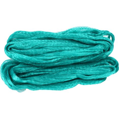 Filet anti-oiseaux 4x15m pour jardin, verger, polyéthylène vert, protection arbres fruitiers et plantes extérieur (1/5)