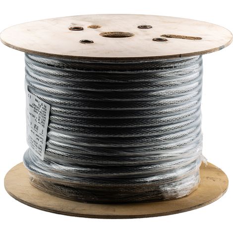 Rs Pro – Câble de contrôle SY 4 x 6 mm² – Blindé en PVC – 4 conducteurs – Longueur 50 mètres – Tension 300/500 V – Température -15°C à +70°C
