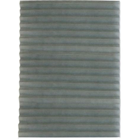 1 Plissee, kein Bohren erforderlich, Verdunkelungsstoff, grau, 90 x 150 cm, Fenster (1/5)