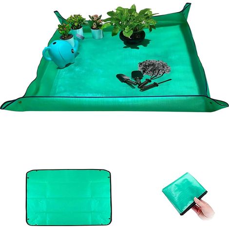 Tapis imperméable pour box pour animaux domestiques – tapis lapin, 150 × 100 cm, revêtement pour cage de cochons d'Inde, base réutilisable pour lapins, furets et autres petits animaux (1/5)
