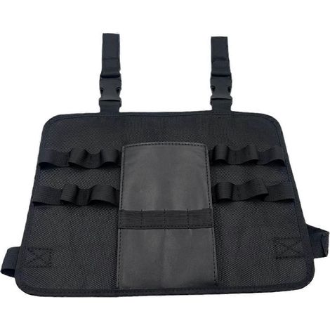 Sacoche à outils ceinture pour outils de réparation portables, pochette ceinture, outil de jambe, noir (1/5)