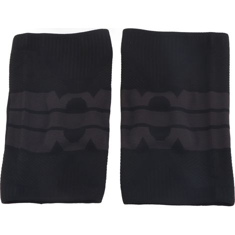 2 Pièces Genouillères Hiver Anti-Dérapantes - Manches de Compression pour Hommes et Femmes - Course à Pied, Basketball - Taille XL (1/5)