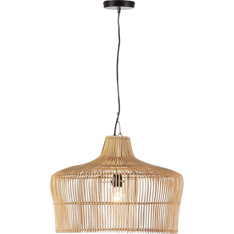 Deckenleuchte 52X52X44/200 Natürliches Rattan (1/4)