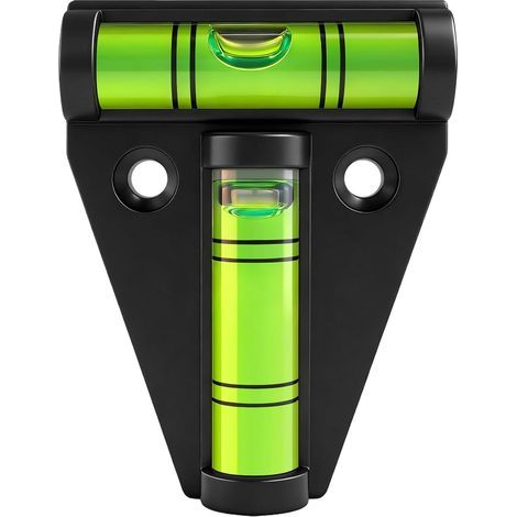 Mini-Wasserwaage, kleine magnetische Wasserwaage, leicht, Wohnwagenzubehör, geeignet für Wohnmobile, Möbel, Wohnwagen, Bilderrahmen, Stative (1/5)