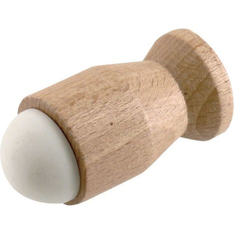 Stopper Murale in Legno da 60mm con Viti in Blister - Vynex