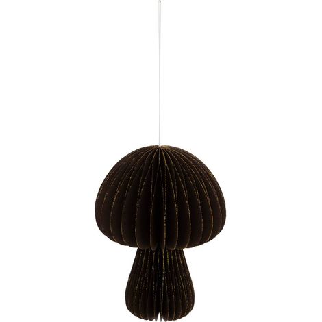 Fungo di carta soggetto h.15cm marrone - Feeric lights & christmas (1/3)
