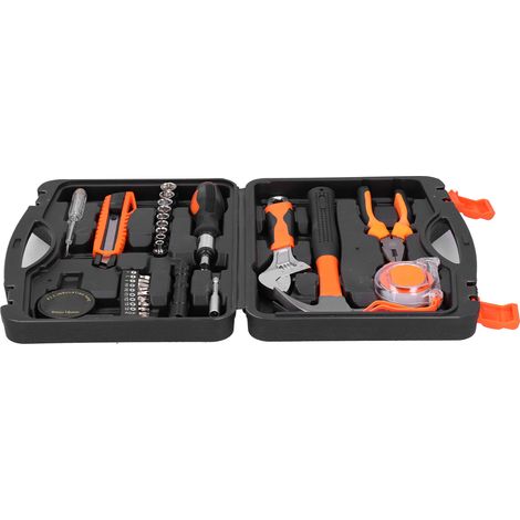 Coffret d'outils à main pour maison, kit complet 11 pièces, système métrique, fournitures industrielles (1/5)