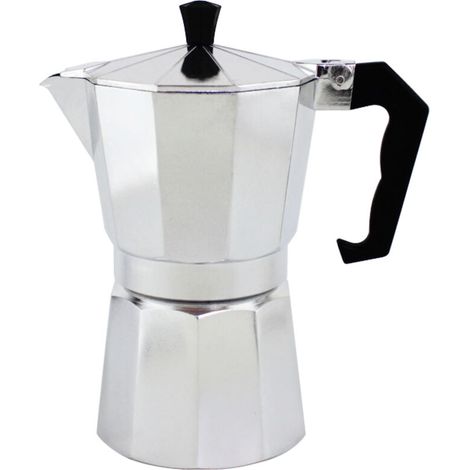 Cafetière 6 tasses, 300 ml, poignée anti-brûlure, pour la maison et le bureau –