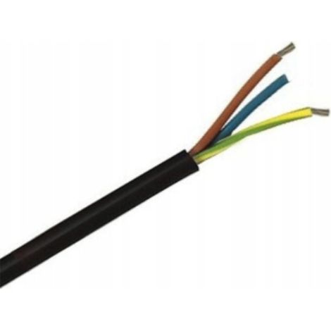 Industrielles Gummikabel 3x2,5 H07RN-F ONPD 450/750 V, flexibles Kabel, 1 m (1/3)