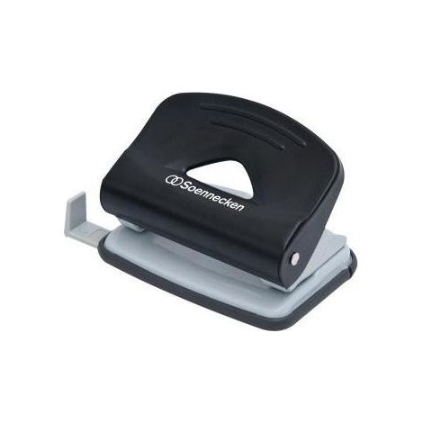 Locher 8cm 15 Bl. (80 g/m) mit Anschlagschiene schwarz (1/4)