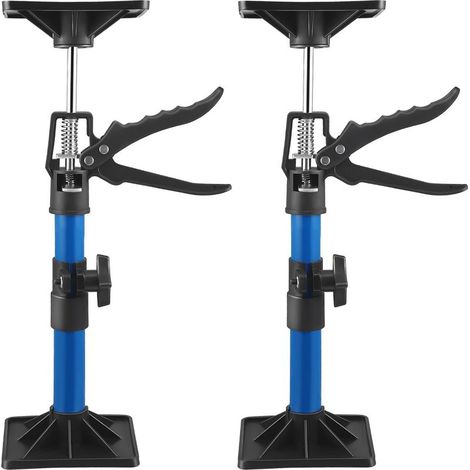 Etai Telescopique, 2 Pièces Reglable Support 30-59 cm Tendeur de Châssis Charge Maximale 40 kg pour Plafond Montage Plaques de Plâtre Armoires Cadres de Porte(30-59 cm) (1/5)