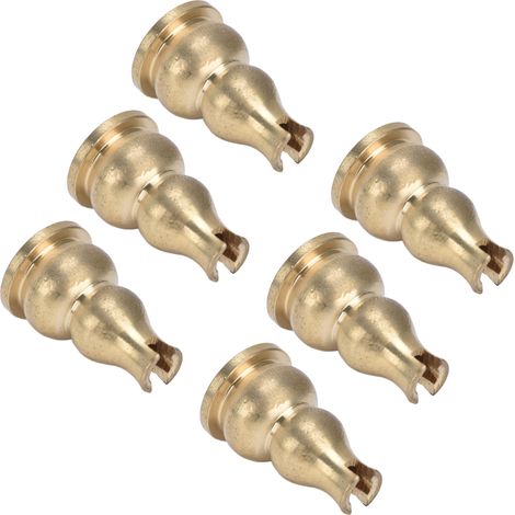 Set mit 10 eleganten, kürbisförmigen, tragbaren Räucherstäbchenhaltern für Stäbchen und Kegel dekorativer Räuchergefäß (1/5)