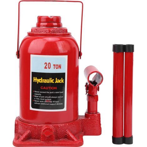 Hydraulic bottle jacks for automotive, industrial, and agricultural construction, 20 tons (1/5)