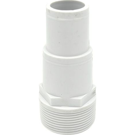 Raccordo per tubo flessibile da 32/38 mm con filettatura 1 1/2