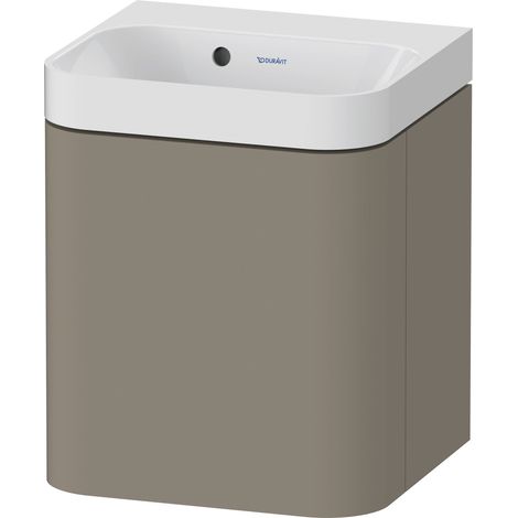 DURAVIT HP4344N92920000 WTU avec Happy D.2 Plus, 1 porte droite, installation en haut à droite
