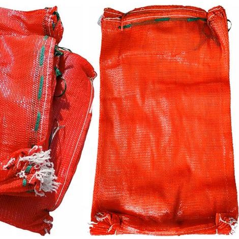 Raschel red bag 60x90 cm 30-35 kg 100 pieces (1/4)